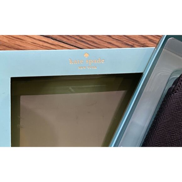 KATE SPADE Black Vegan Leather Folio Case For Galaxy Tab A NOOK (NIB) - Picture 5 of 5